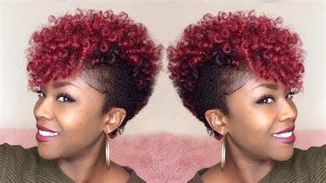 Crochet braids side mohawk. 2. Two-Toned Bulky Bun. Play with two contrasting shades rather than one before styling the braids in an updo. Use soft brown and blonde extensions while intertwining the hair into medium-sized braids all over the head. Style the strands in a bulky high bun reaching the hairline to complete the look. 3. 