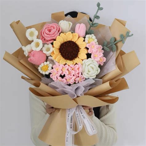 Crochet flower bouquet. Apr 13, 2023 ... Comments25 · ✿ Crochet Liy of the Valley Flowers | Crochet Flower Bouquet · ✿ How to wrap flowers | Crochet Flower Bouquet · How to Crochet&nb... 