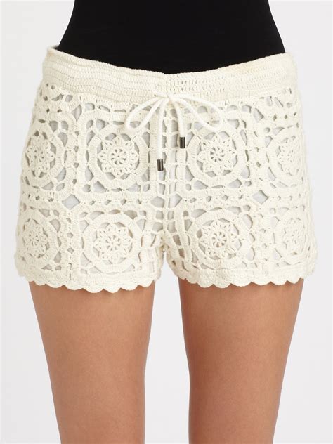 Crochet shorts. I did it! I actually crocheted my first pair of shorts :) I hope you enjoy this free crochet shorts pattern. Let me know if it's your first pair of crochet s... 