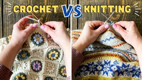 Crochet vs knit. Things To Know About Crochet vs knit. 