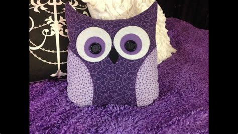 Crocheted Owl Pillow - YouTube