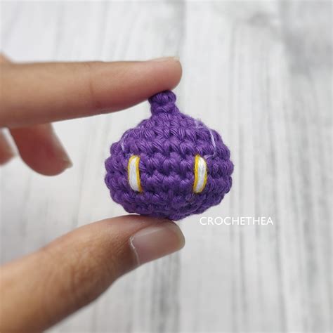 Crochethea — Amigurumi mini electro slime crochet pattern...