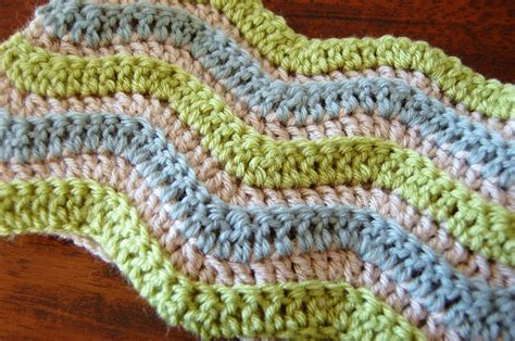 Crocheting Chevron Pattern