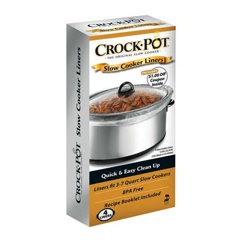 Crock pot liners walmart. Things To Know About Crock pot liners walmart. 