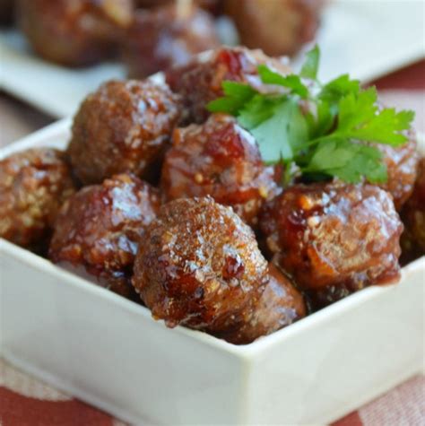 Crock-Pot Cranberry Orange Meatballs - Meatloaf and Melodrama