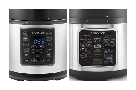 Crock-pot express vs turbo express