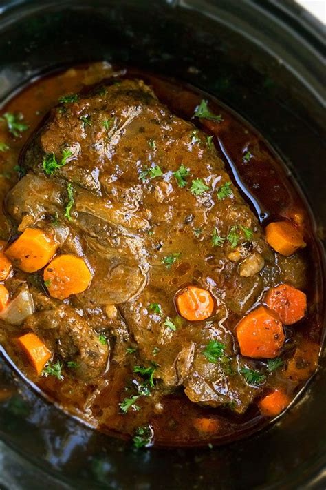 Crockpot Beef Pot Roast with Lipton Onion Soup Mix