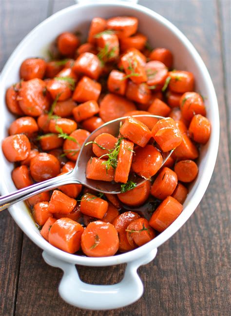 Crockpot Maple Bourbon Glazed Carrots Recipe Thanksgiving …