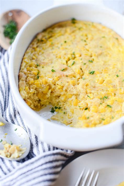 Crockpot Scalloped Corn Casserole Recipe - The …