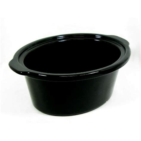 This is a 7-quart stoneware dish for a slow cooker. The stoneware dish is a heavy-duty dish in the shape of a bowl that holds the ingredients used for cooking your desired meal. If dropped, or if using harsh cleaning materials, the outer coating can crack, chip, or scratch, and may need to be replaced. The stoneware dish is designed so that it ...