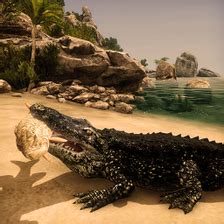 Crocodile Survival Simulator İndir (PC Windows Android) com.