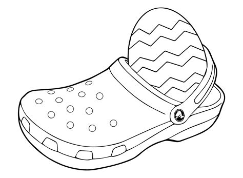 Crocs Coloring Pages Coloring Pages