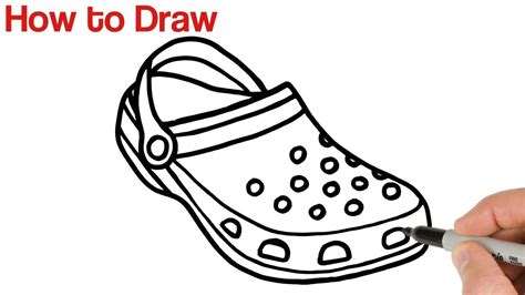 Crocs Drawing Easy