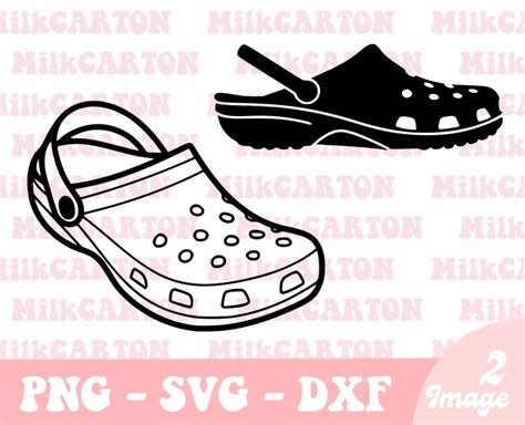 Crocs SVG File Bundle Etsy