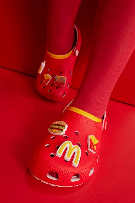 Crocs unveils McDonald’s-inspired footwear line collaboration