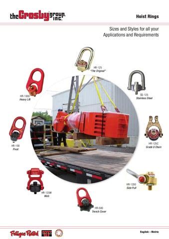 Crosby Hoist Rings Brochure - English Metric - Issuu