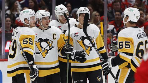 Crosby and Malkin lead the way as the Penguins beat the Capitals for their first win of the season