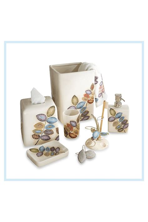 Croscill® Mosaic Leaves Lotion Dispenser Bed Bath & Beyond