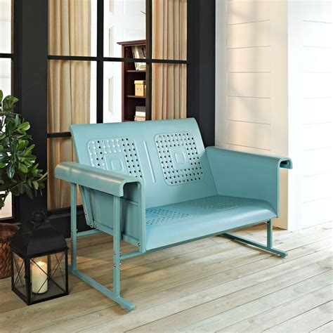 Crosley Bates Loveseat Glider Love seat, Outdoor loveseat, Patio loveseat