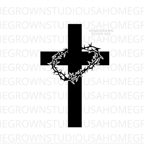 Cross Thorn Crown - Etsy