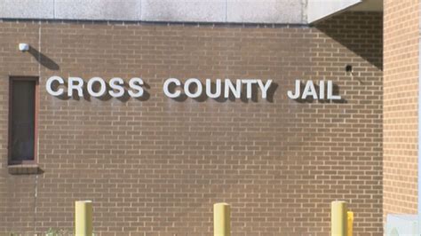 Cross county jail. Sheriff's Office. Phone: 870-238-5700. Arkansas. Submit a Crime Tip ; Sign Up For Alerts ; Message From Sheriff ; Download Our App ; ... Cross County Sheriff's Office 