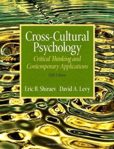 Cross cultural psychology critical thinking and contemporary applications fifth edition. - Geometry honors final exam study guide.