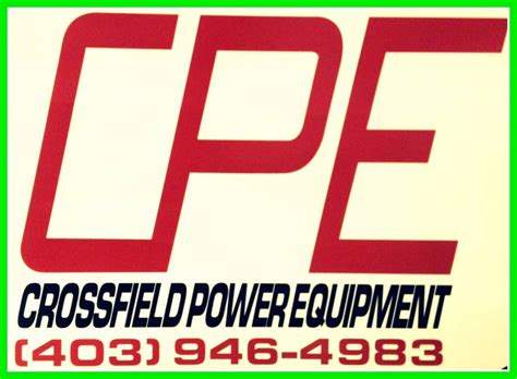 Crossfield POWER Equipment - Facebook