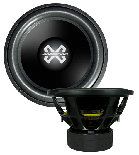 SUBWOOFERS; CROSSFIRE CAR AUDIO; XT3 SERIES; ... 18Â” Extreme Output Subwoofer, 3000 W RMS, 3 inch Made In USA High Temperature Voice Coil, 875oz Motor Structure .... 