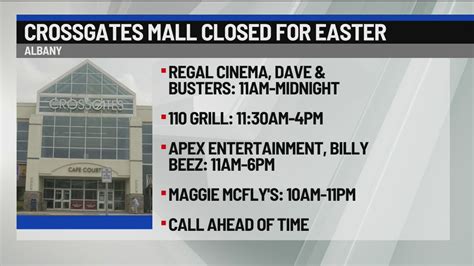 Crossgates closed on Easter, with some exceptions