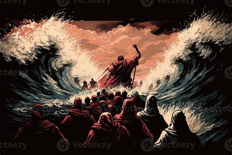 Crossing the red sea summary. .  ...