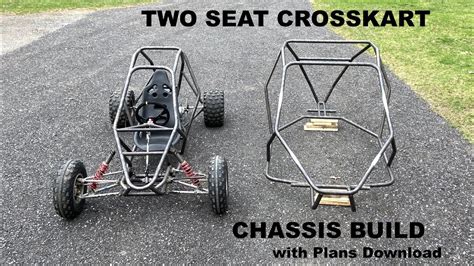 This is the technical drawing to build a solid but light weight tubular roll cage frame for your crosskart buggy. This plan contains 65 pages with highly detailed assembly and production drawings, part lists and descriptions. The frame has a strong construction with seamless tubing and 1 main roll bar just behind the seat. It has an adjustable .... 