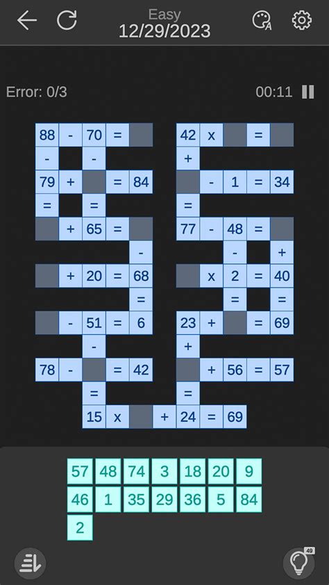 Crossmath Math Puzzle Games APK für Android herunterladen