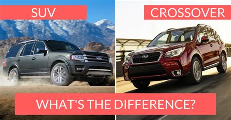 Crossover vs SUV Comparison Difference Between Crossover and SUV CarBuzz