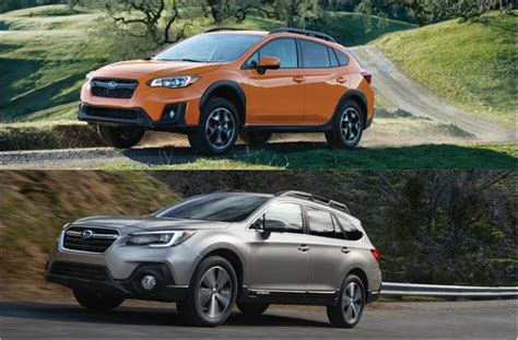 Crosstrek vs outback. The Crosstrek is a compact hatchback, while the Outback is a midsize wagon. Both models are derivatives of other Subaru cars. The Crosstrek is really an Impreza hatchback, while the Outback... 