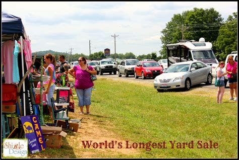 The 127 Yard Sale is an annual event that takes place the first Thursday-Sunday in August each year. It’s literally, The World’s Longest Yard Sale! The route spans 6 states (Michigan, Ohio, Kentucky, Tennessee, Georgia, Alabama) and is 690 miles long.. 