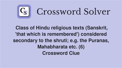 Crossword Clue: sanskrit great soul. Crossword Solver