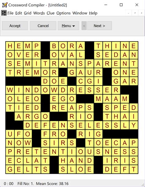 Crossword Compiler Features