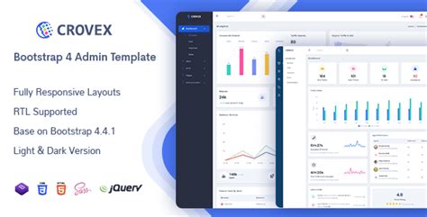Crovex Admin Dashboard Template By Mannat Themes Themeforest