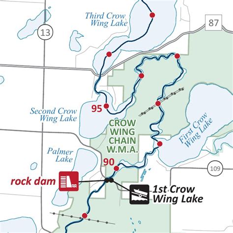 Crow Wing Lake Boat Launch Natural Atlas