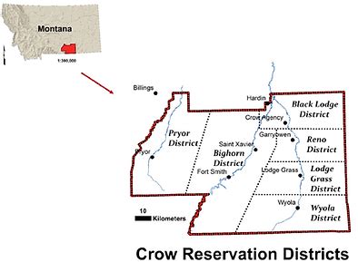 Crow reservation montana.  Between the Crows&rsquo; first treaty with th...