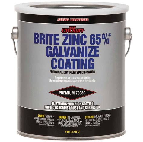 Crown Brite Galvanize Coating - Qualichem Industrial Products