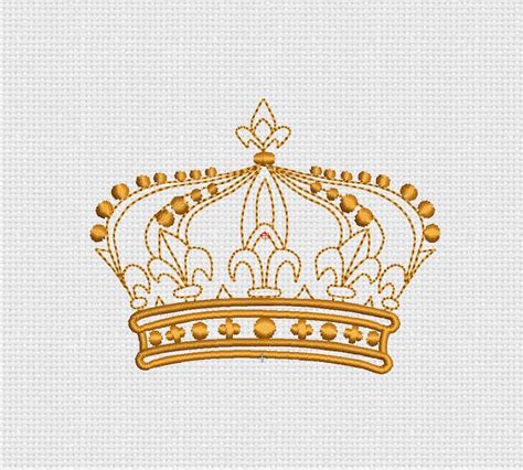 Crown Embroidery Designs - Etsy