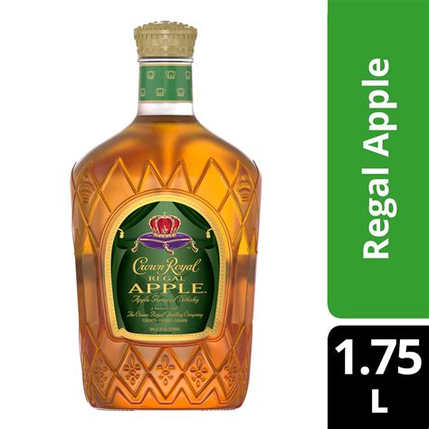 Crown Royal Regal Apple Flavored Whisky, 1.75 L (70 Proof