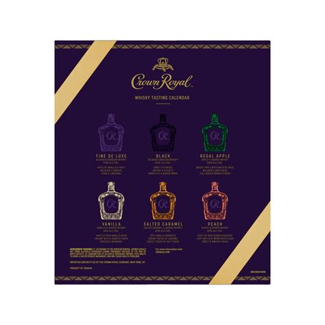 Crown Royal Whisky Tasting Calendar - Instacart