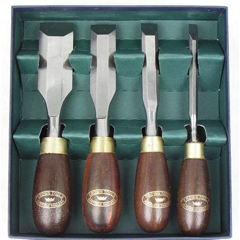 Crown Tools 174RB 4 Pieces Butt Chisel Set - Amazon