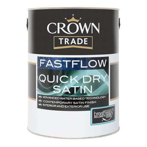 Crown Trade Fastflow Quick Dry Satin