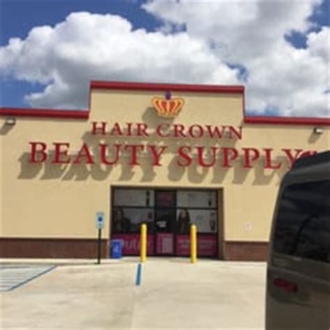 Crown beauty supply. Hair Crown has been serving the Baton Rouge metropolitan area as its premium beauty supply retailer. We are proud of our vast collection of hair, beauty care products, cosmetics, and professional beautician/barber merchandise for our customers to choose from. We have 7 locations throughout Baton Rouge. 