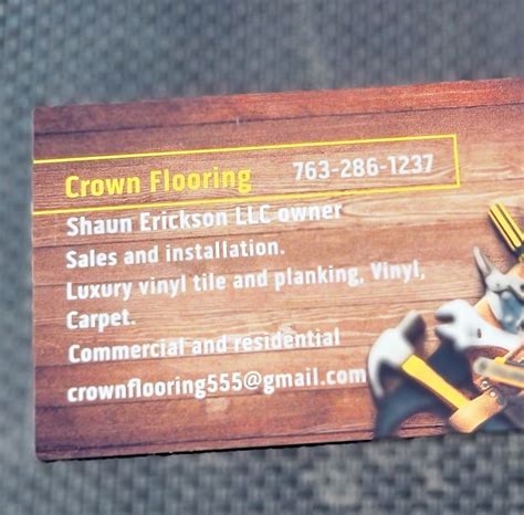 Crown flooring. Sales and installation. Isanti MN - Facebook