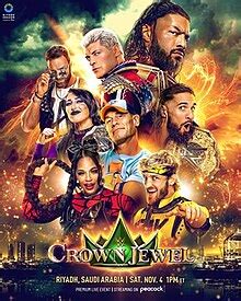 Crown jewel 2023 wiki. WWE is heading back to Saudi Arabia for this year's Crown Jewel pay-per-view on Saturday. As usual, fans in North America will have to tune in much earlier… 