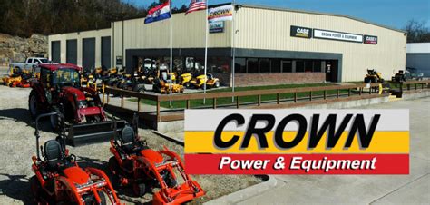 Crown power and equipment. Crown Power & Equipment. Missouri Case CE Case IH & Kubota Dealer. Facebook page opens in new window Twitter page opens in new window Instagram page opens in new ... 